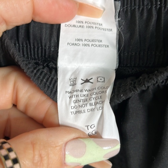 Nike Swim Shorts Black Mesh Lined Pool Summer Vacation Classic Sporty Y2K - Picture 7 of 9